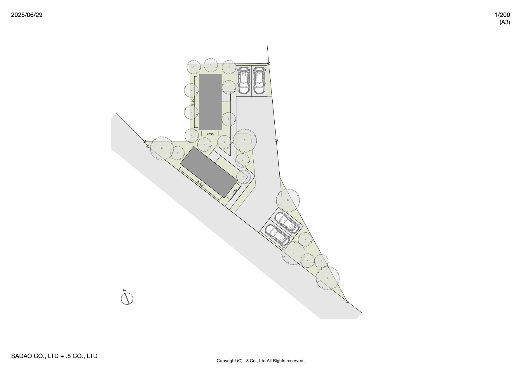 ニセコ近藤プロジェクト site plan